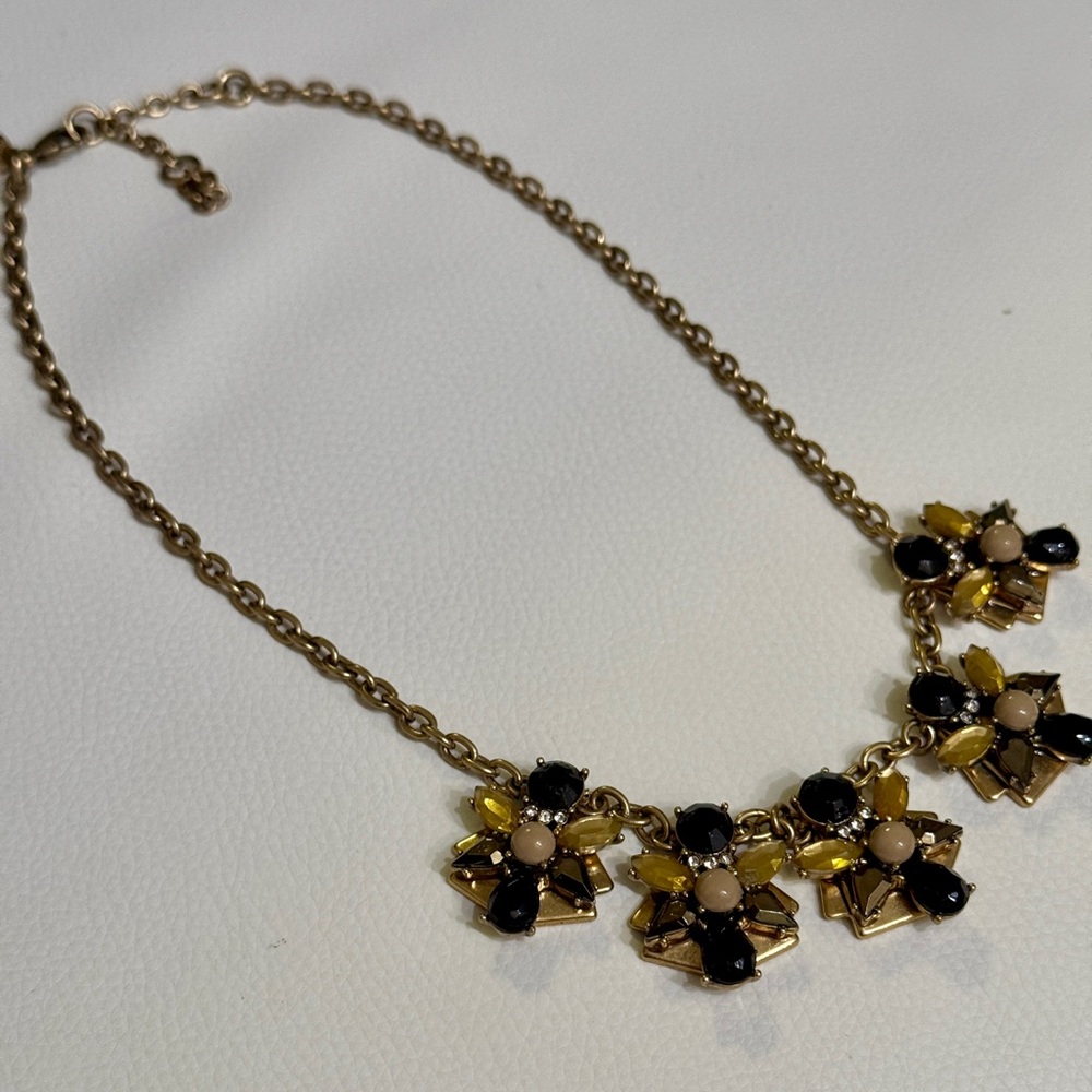 J. Crew Rhinestone Necklace - Picture 2 of 4